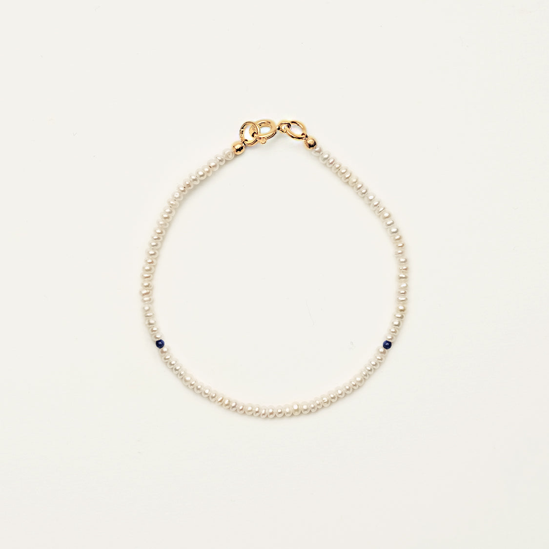 Azzurro Pearl & Lapis Bracelet