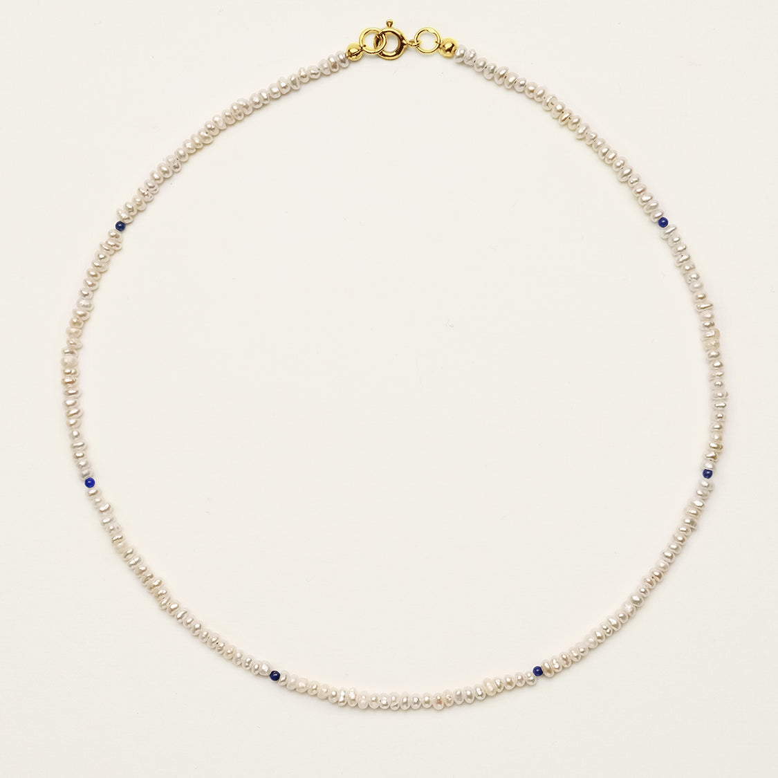 Azzurro Pearl & Lapis Neckalce