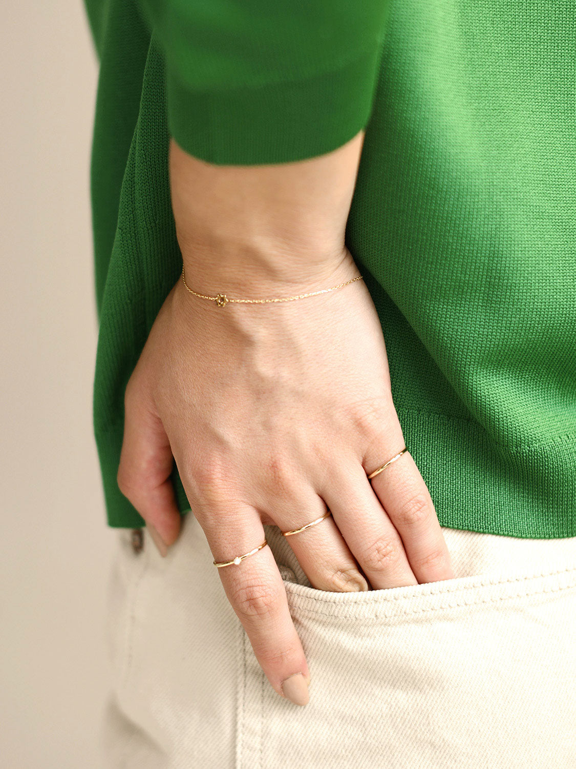 14k gold minimalist clearance rings